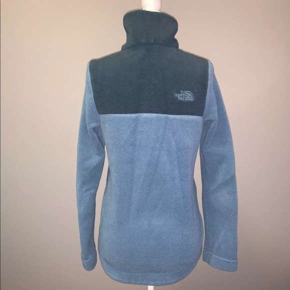 The North Face Blue Fleece Sweatshirt Size XS - Picture 5 of 5